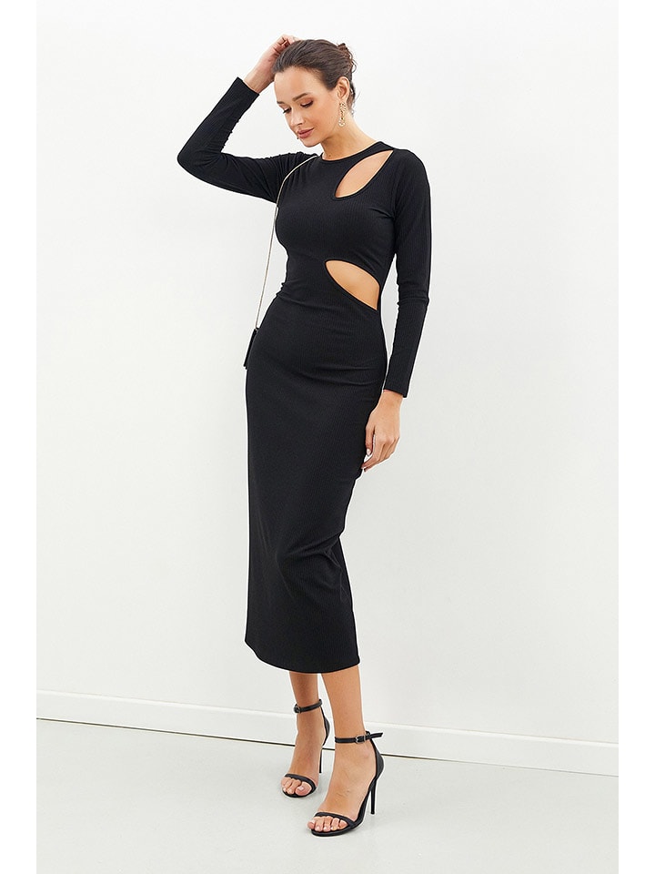 Milan Kiss Sukienka w kolorze czarnym rozmiar: S