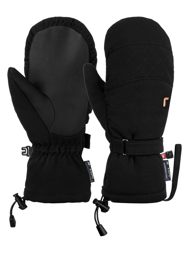 Reusch Rękawiczki funkcyjne "Chloe" w kolorze czarnym rozmiar: 5,5