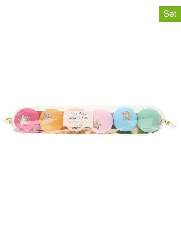 Meri Meri Kulki z niespodzianką (6 szt.) - 3+ rozmiar: onesize