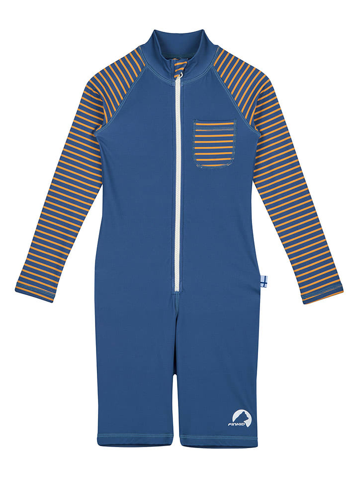 finkid Kombinezon kąpielowy "Kala eko" w kolorze niebieskim rozmiar: 90/100