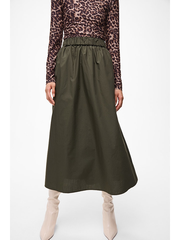 Vila Spódnica w kolorze khaki rozmiar: 40