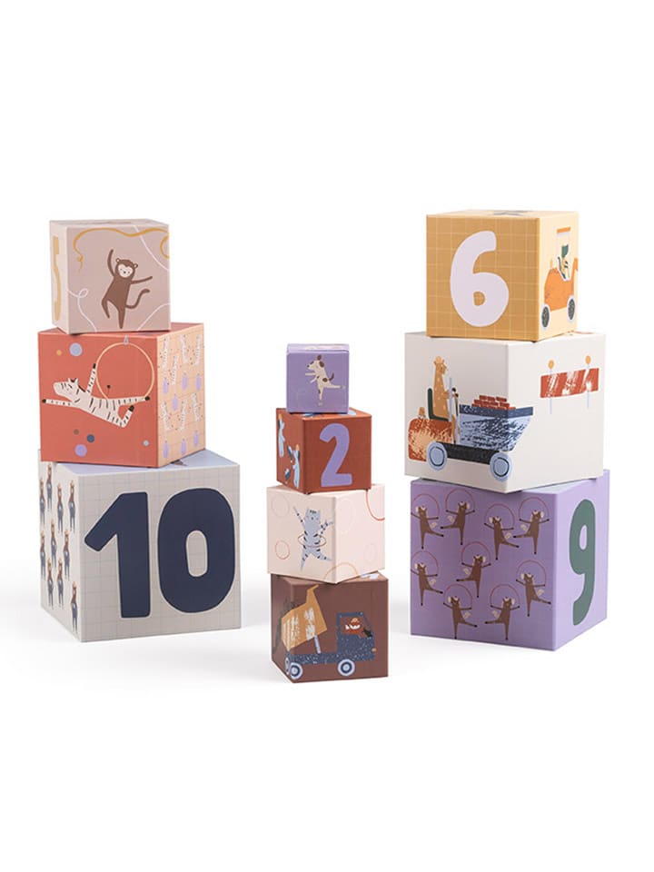 Sebra Wieża "Toes & Builders" z kostek - 12 m+ rozmiar: onesize