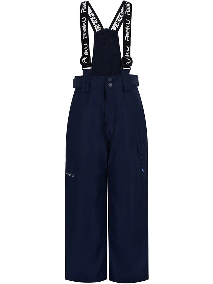 Peek U Spodnie narciarskie "Tyson" w kolorze granatowym rozmiar: 140