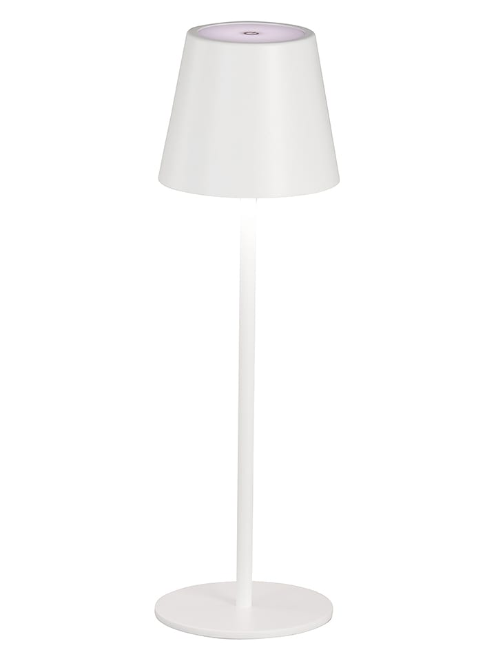 FH Lighting Lampa stołowa LED "Viletto" w kolorze białym - wys. 36,5 x Ø 11 cm rozmiar: onesize