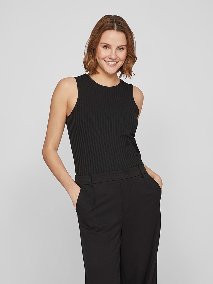 Vila Top w kolorze czarnym rozmiar: L