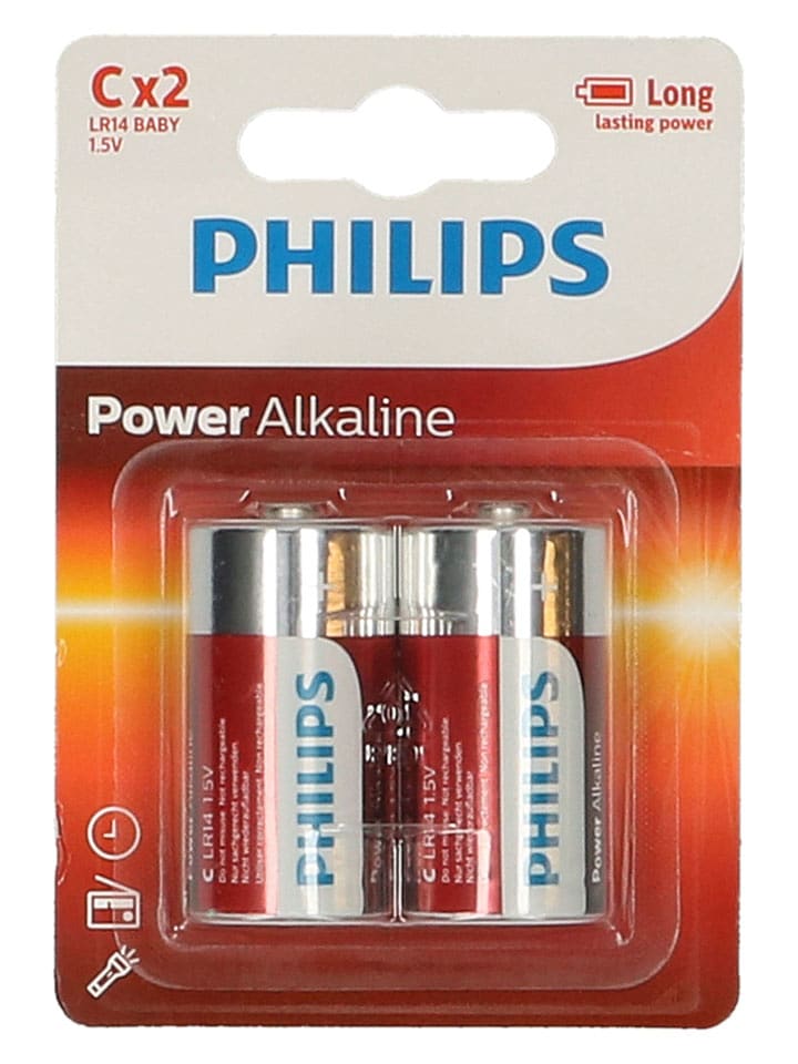 Philips Baterie LR14 (2 szt.) rozmiar: onesize