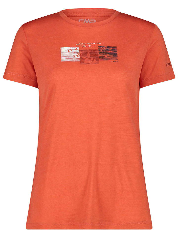 CMP Koszulka funkcyjna w kolorze pomarańczowym rozmiar: 34