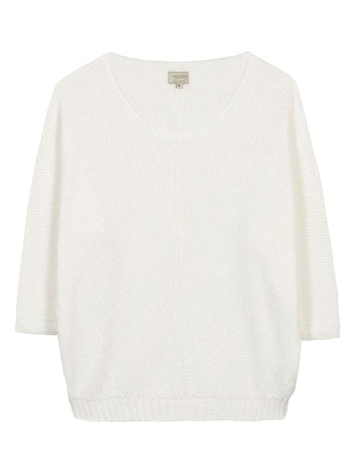 Herrlicher Sweter w kolorze białym rozmiar: L