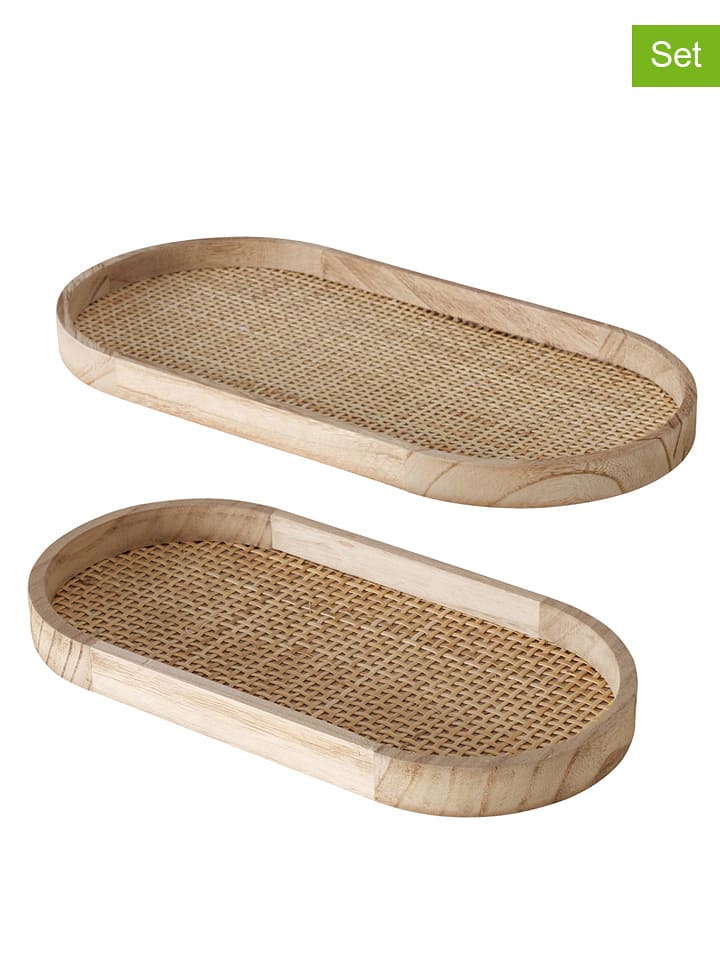 Boltze Tace (2 szt.) "Ceres" w kolorze jasnobrązowym rozmiar: onesize