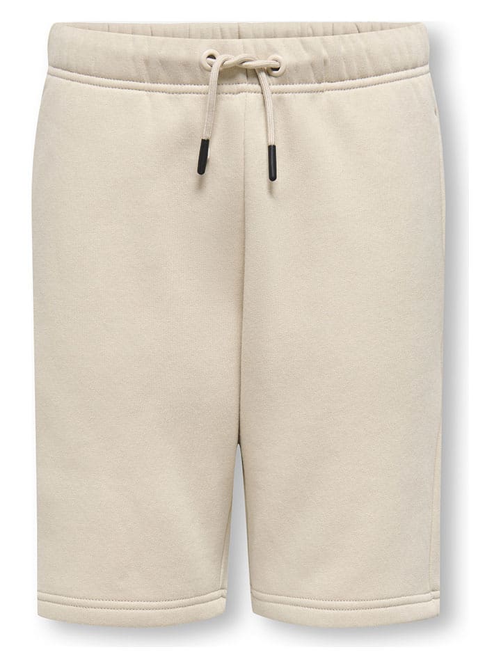 ONLY & SONS Junior Szorty dresowe "Ceres" w kolorze beżowym rozmiar: 140