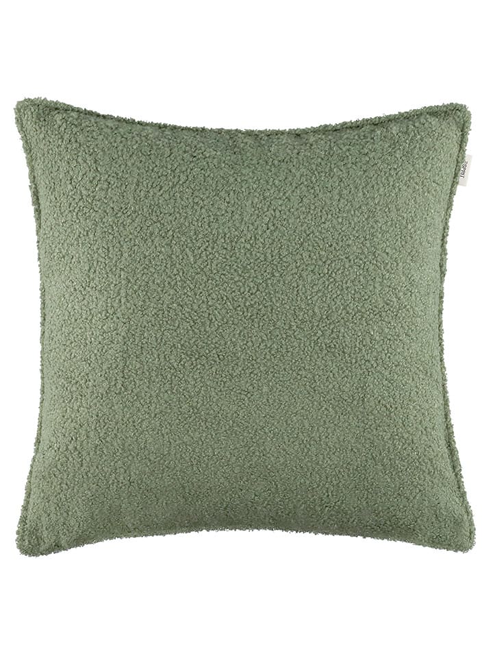 ESPRIT Poszewka "Cute" w kolorze zielonym na poduszkę rozmiar: 45x45 cm