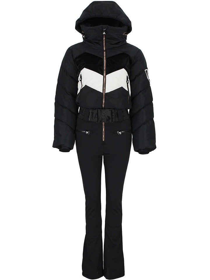 Peak Mountain Kombinezon narciarski "Antiero" w kolorze czarnym rozmiar: XL