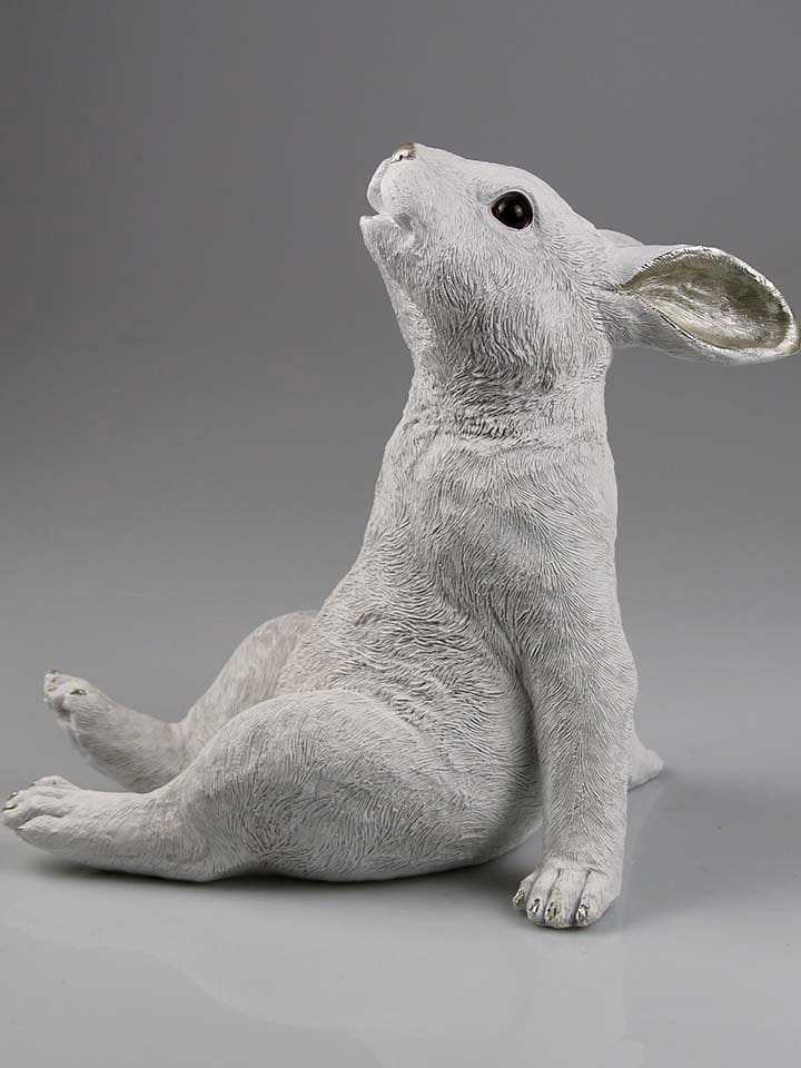 AM Design Figurka ogrodowa w kolorze białym - 26,3 x 29,5 x 17 cm rozmiar: onesize