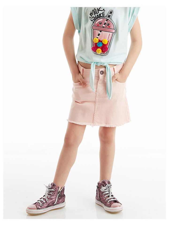 Denokids Spódnica w kolorze jasnoróżowym rozmiar: 98