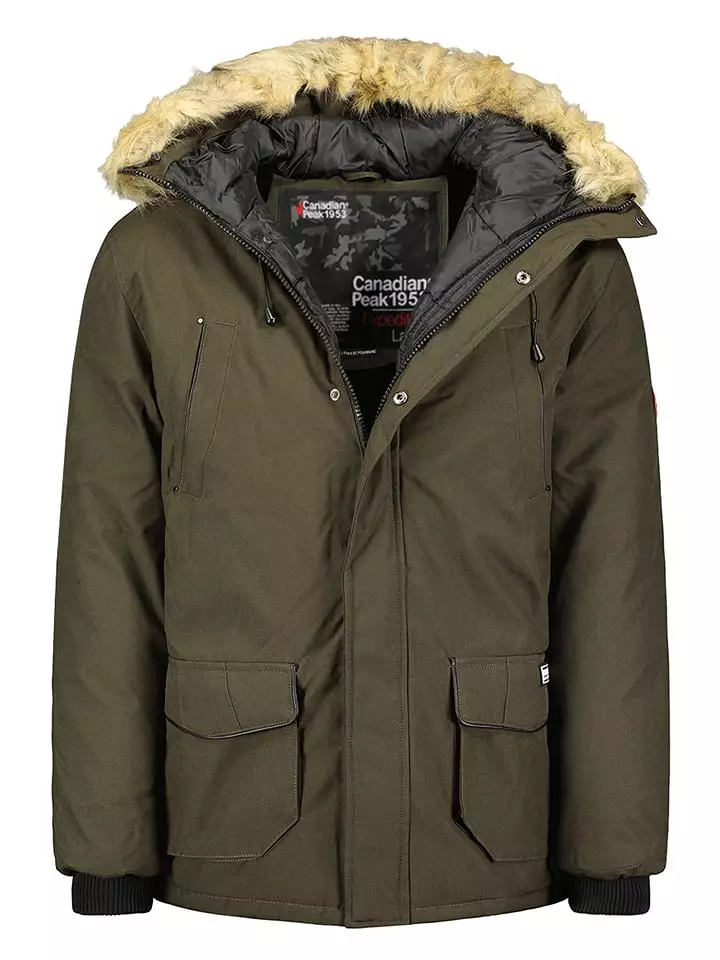 Canadian Peak Parka "Claudeak" w kolorze khaki rozmiar: XXL