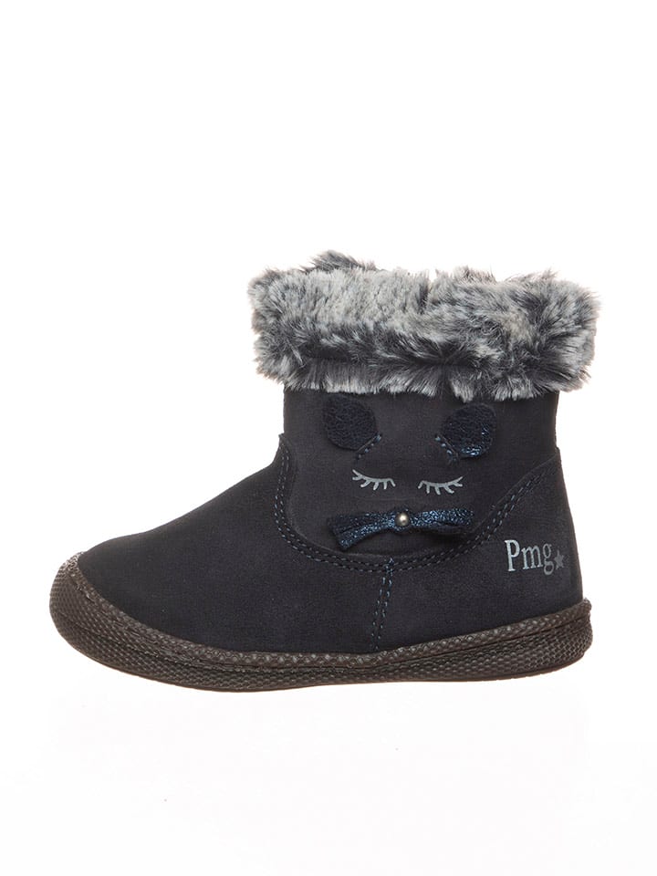 Primigi Skórzane botki w kolorze czarnym rozmiar: 25