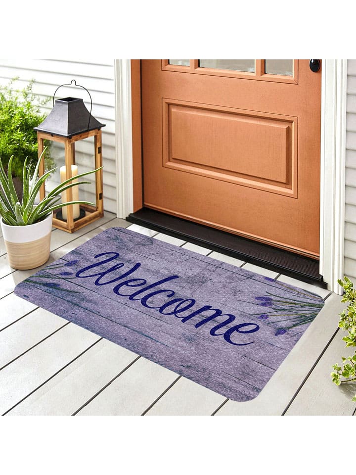 Conceptum Hypnose Wycieraczka w kolorze fioletowym rozmiar: 40x70 cm