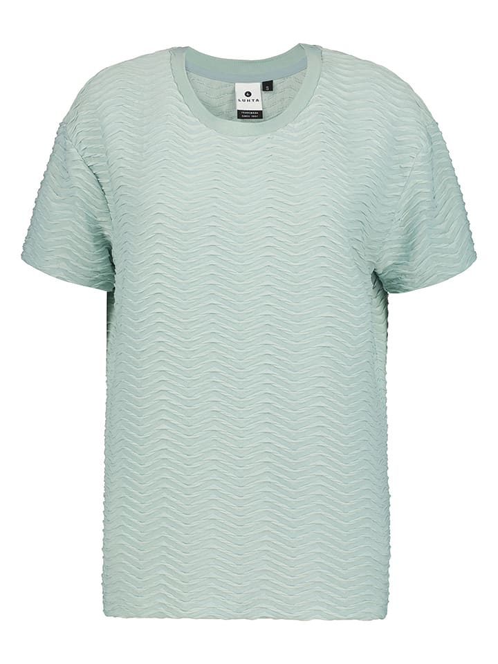 LUHTA Koszulka funkcyjna "Ania" w kolorze zielonym rozmiar: M