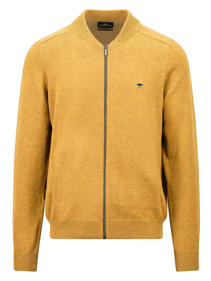 FYNCH-HATTON Kardigan w kolorze musztardowym rozmiar: S