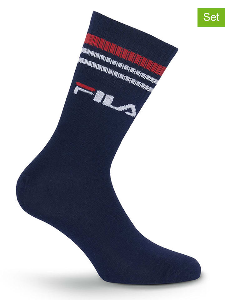 Fila Skarpety (6 par) w kolorze granatowym rozmiar: 43-46