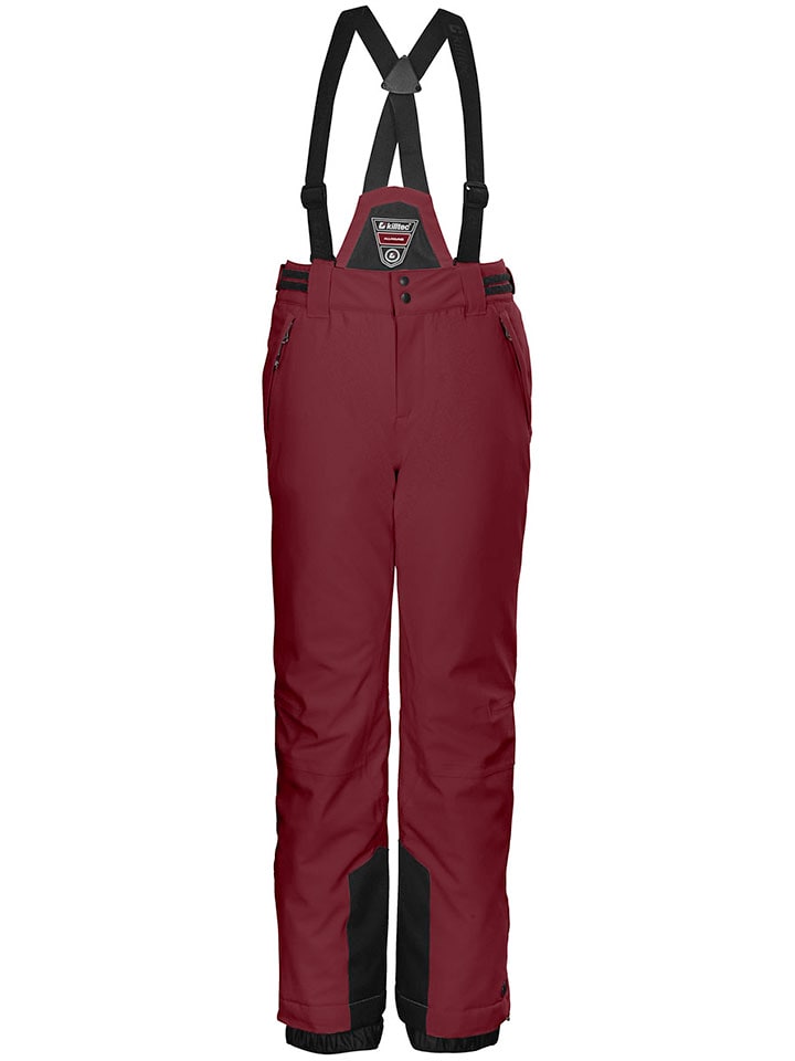 Killtec Spodnie narciarskie w kolorze czerwonym rozmiar: 140