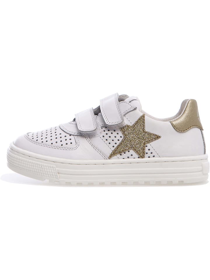 Naturino Sneakersy "Hess" w kolorze białym rozmiar: 36