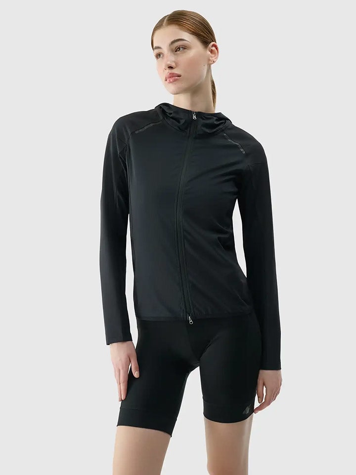 4F Kurtka sportowa w kolorze czarnym rozmiar: L