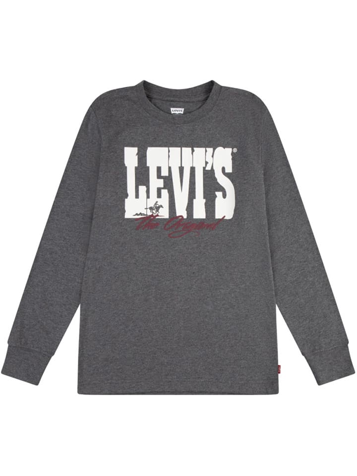 Levi's Kids Koszulka w kolorze szarym rozmiar: 152