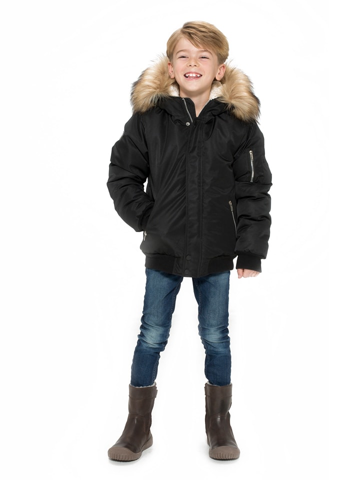 HULABALU Kurtka zimowa "Murmask" w kolorze czarnym rozmiar: 146/152