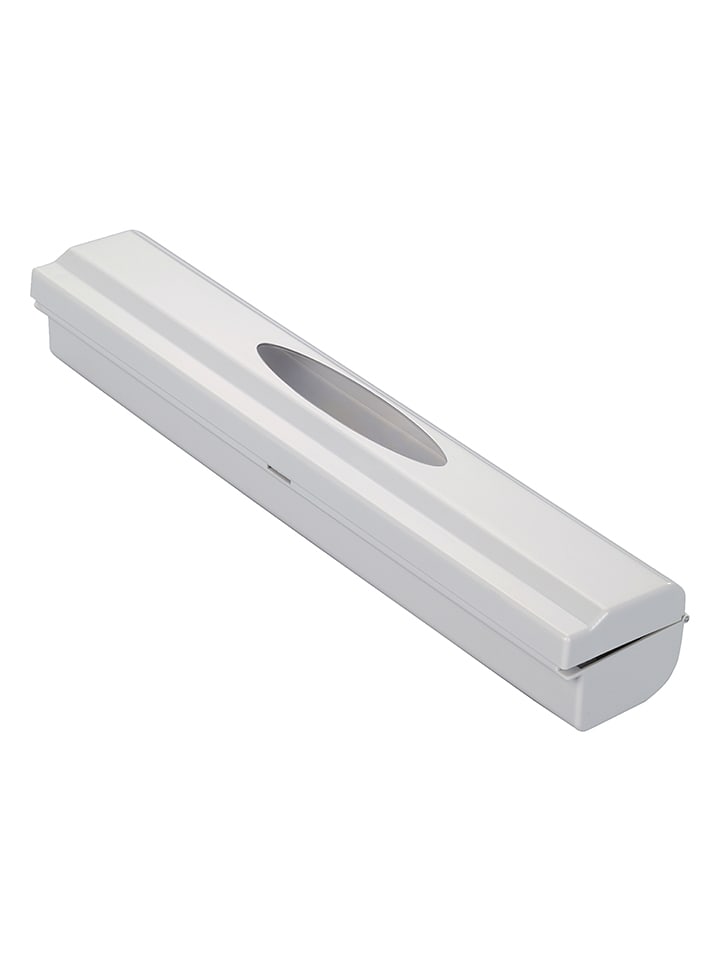 Wenko Pojemnik na folie w kolorze białym - 38 x 5,2 x 6,7 cm rozmiar: onesize