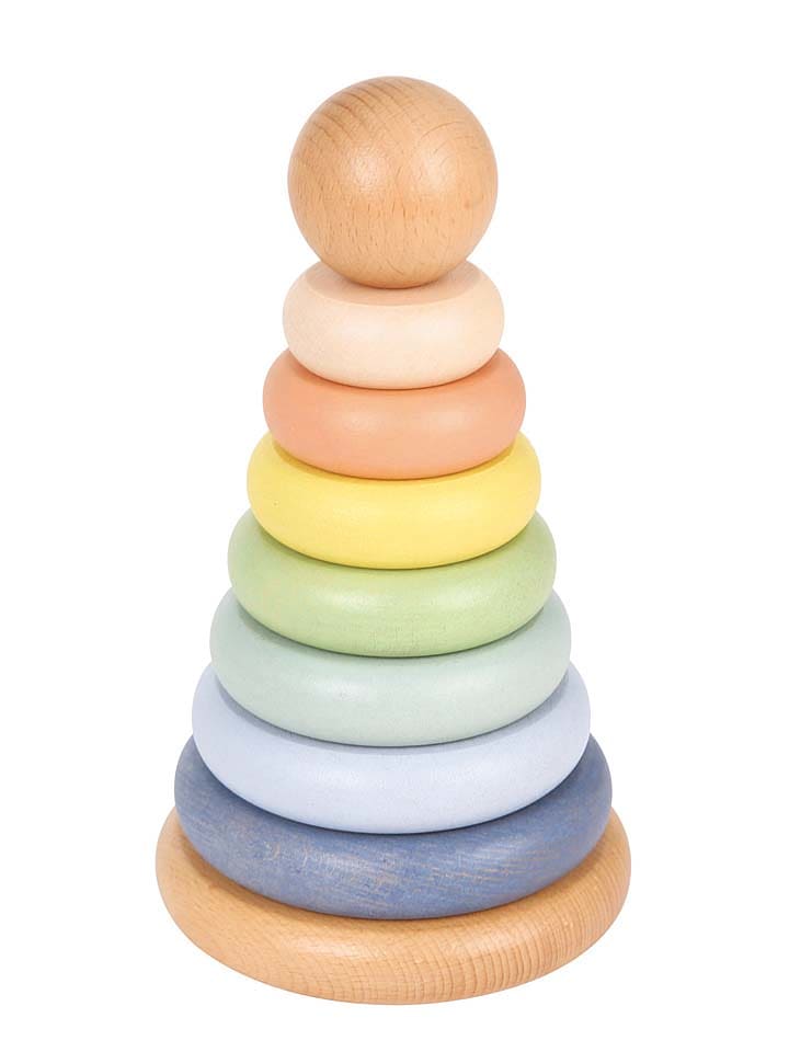 New Classic Toys Wieża w różnych kolorach do układania - 12 m+ rozmiar: onesize