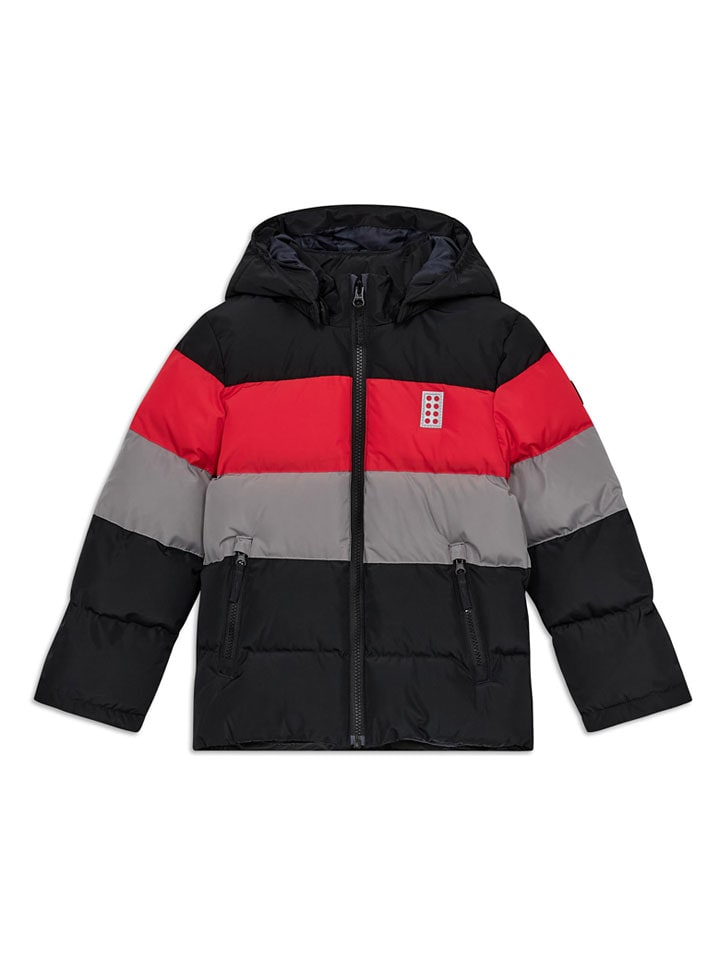 LEGO Kurtka zimowa "Jipe 705" w kolorze czarnym rozmiar: 128