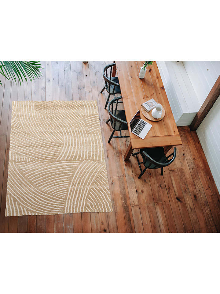 bobochic Dywan "Stan" w kolorze brązowym rozmiar: 120x170 cm