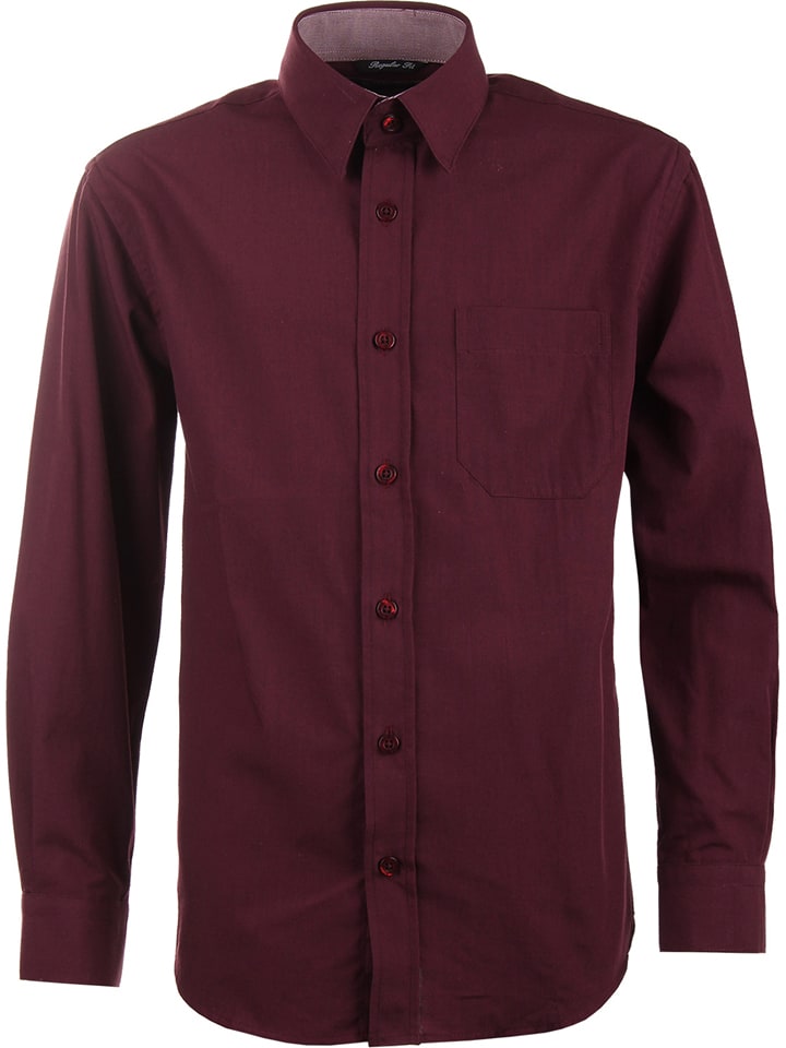 New G.O.L Koszula - Regular fit - w kolorze bordowym rozmiar: 182