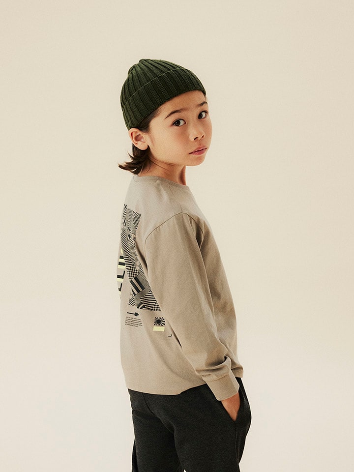 name it Koszulka "Obay" w kolorze jasnobrązowym rozmiar: 134/140