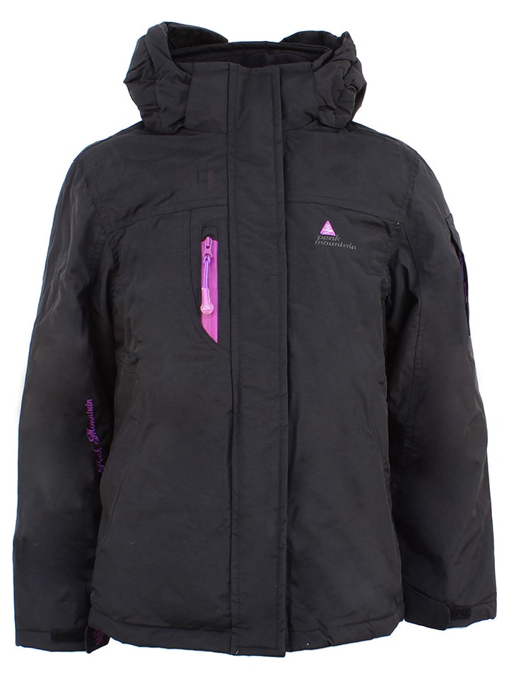 Peak Mountain Parka w kolorze czarnym rozmiar: 98