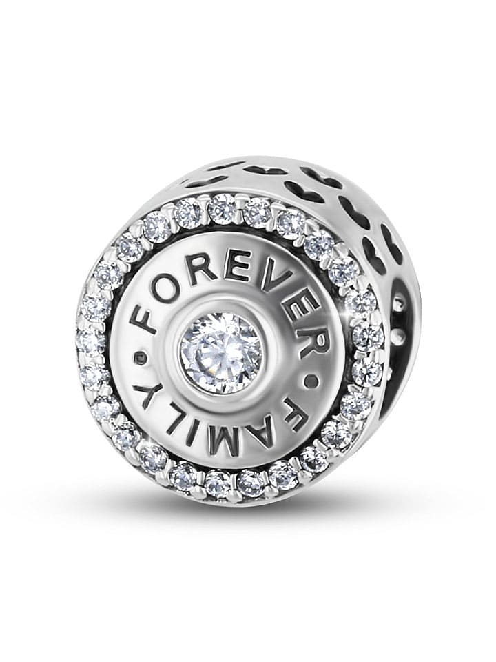 CHARM'S Srebrny charms z cyrkoniami rozmiar: onesize