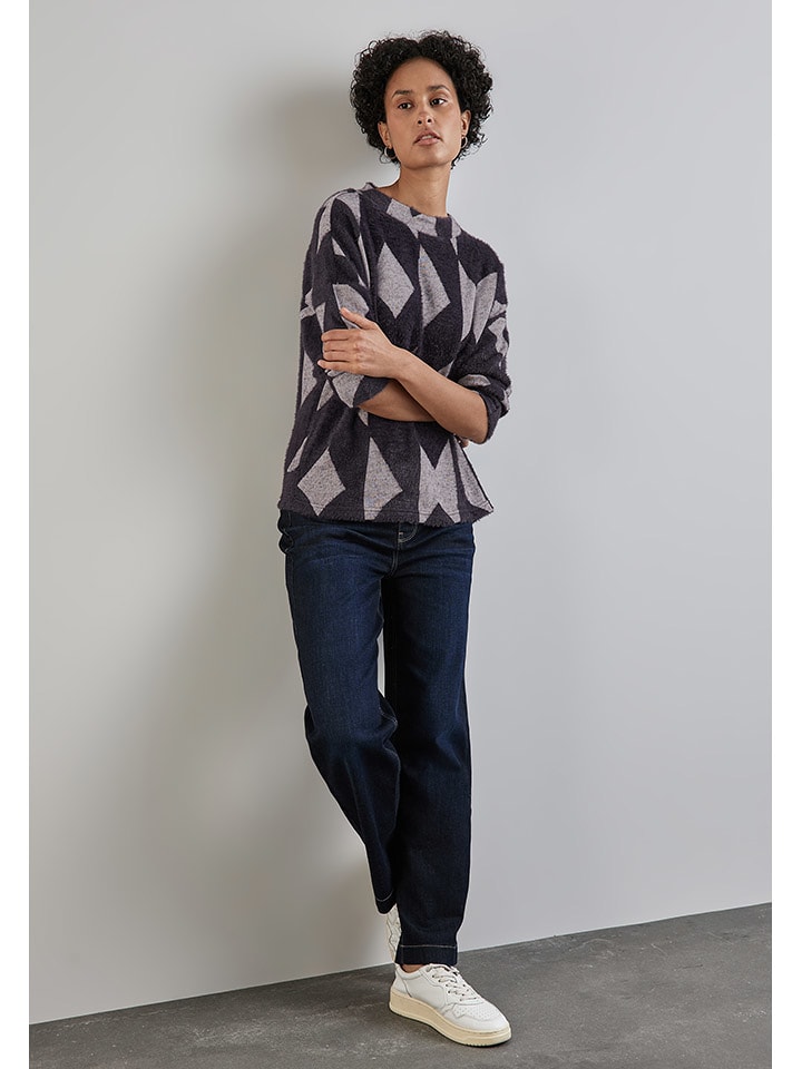 Street One Sweter w kolorze granatowym rozmiar: 38