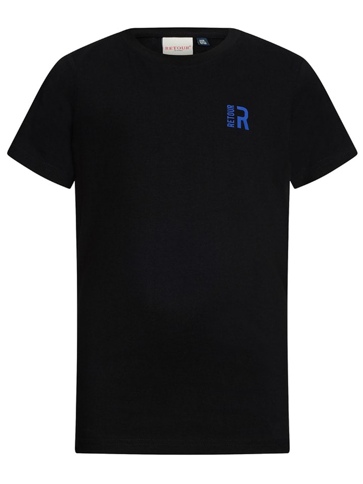 Retour Koszulka "Arjan" w kolorze czarnym rozmiar: 134/140