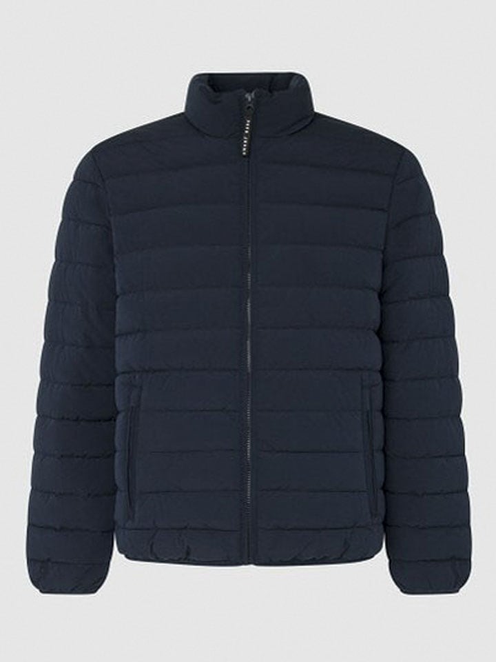 Pepe Jeans Kurtka pikowana "Tomi" w kolorze granatowym rozmiar: L