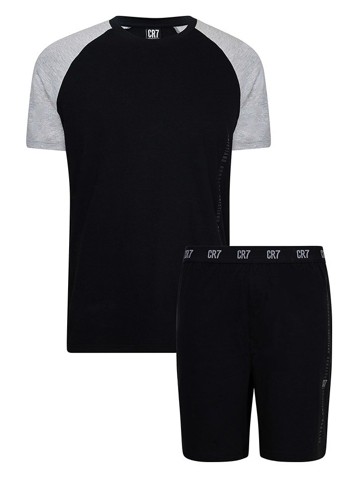 CR7 Piżama w kolorze czarnym rozmiar: S