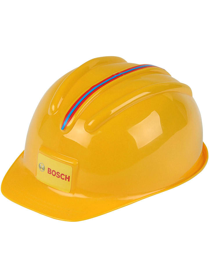 Theo Klein Kask zabawkowy w kolorze żółtym - 3+ rozmiar: onesize