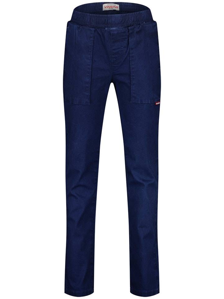 Vingino Spodnie chino w kolorze granatowym rozmiar: 176