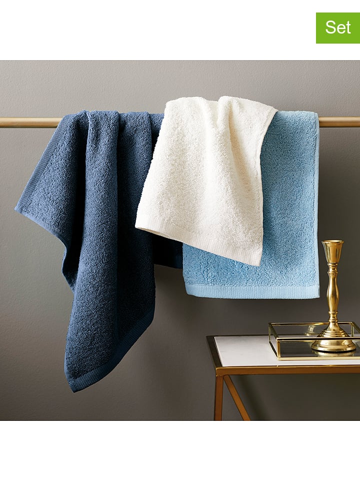 CXL by Christian Lacroix Ściereczki kuchenne (2 szt.) w kolorze błękitnym rozmiar: 45x45 cm