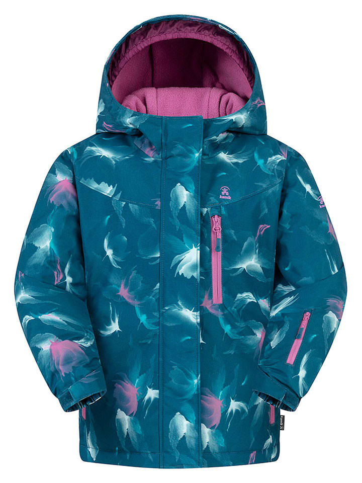 Kamik Kurtka zimowa "August" w kolorze niebieskim rozmiar: 140