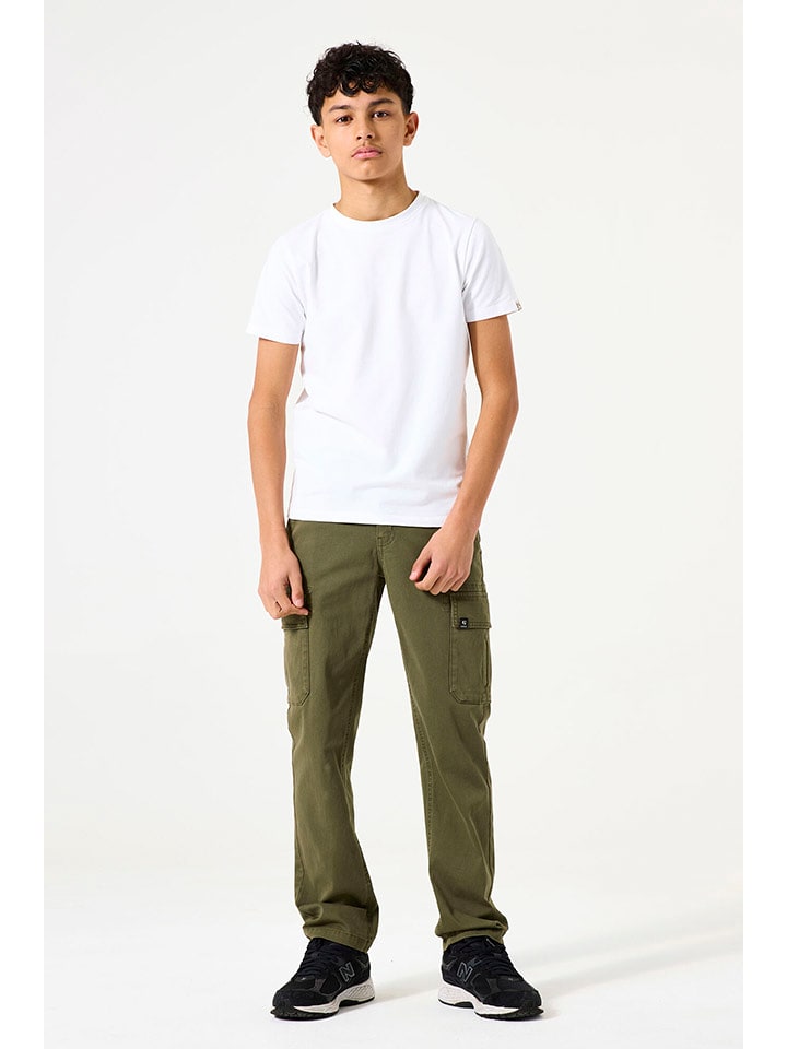 Garcia Bojówki w kolorze khaki rozmiar: 158