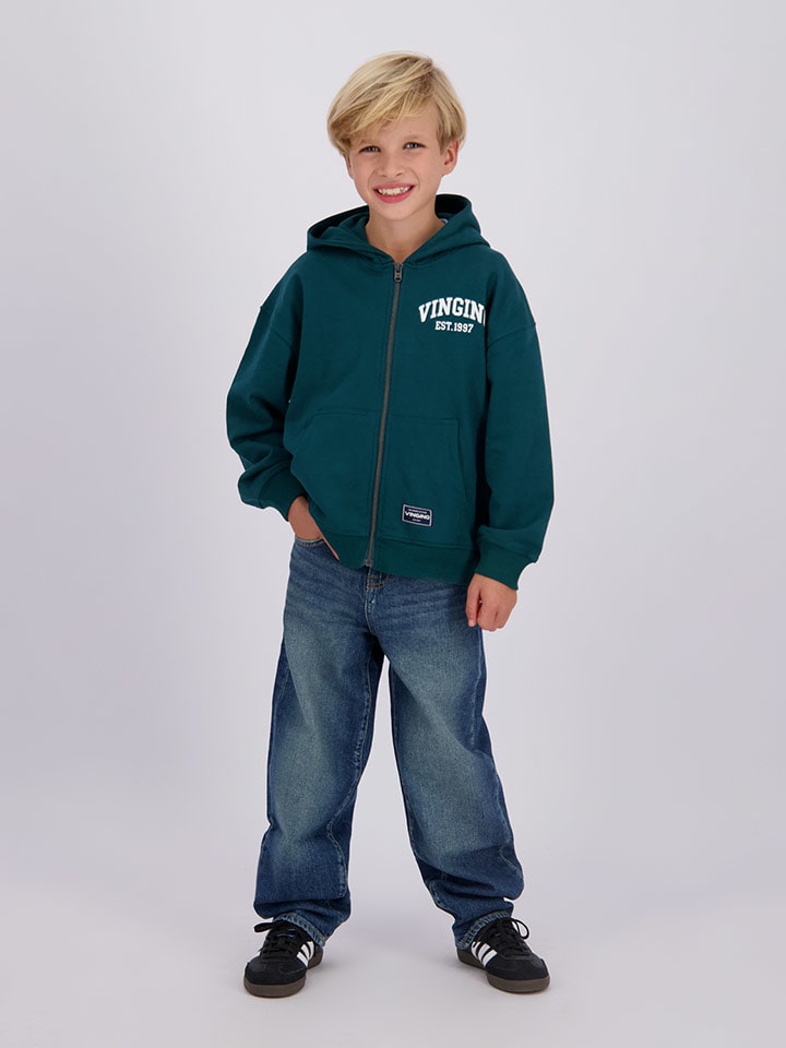 Vingino Dżinsy - Comfort fit - w kolorze niebieskim rozmiar: 140