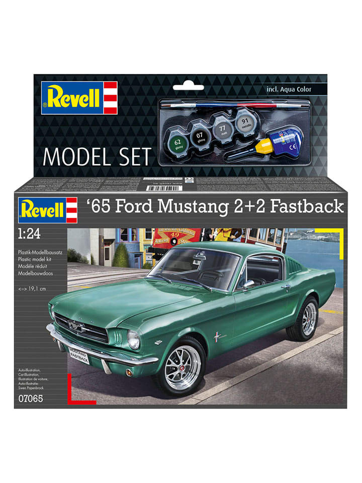 Revell Model "1965 Ford Mustang 2+2 Fastback" do złożenia - 12+ rozmiar: onesize
