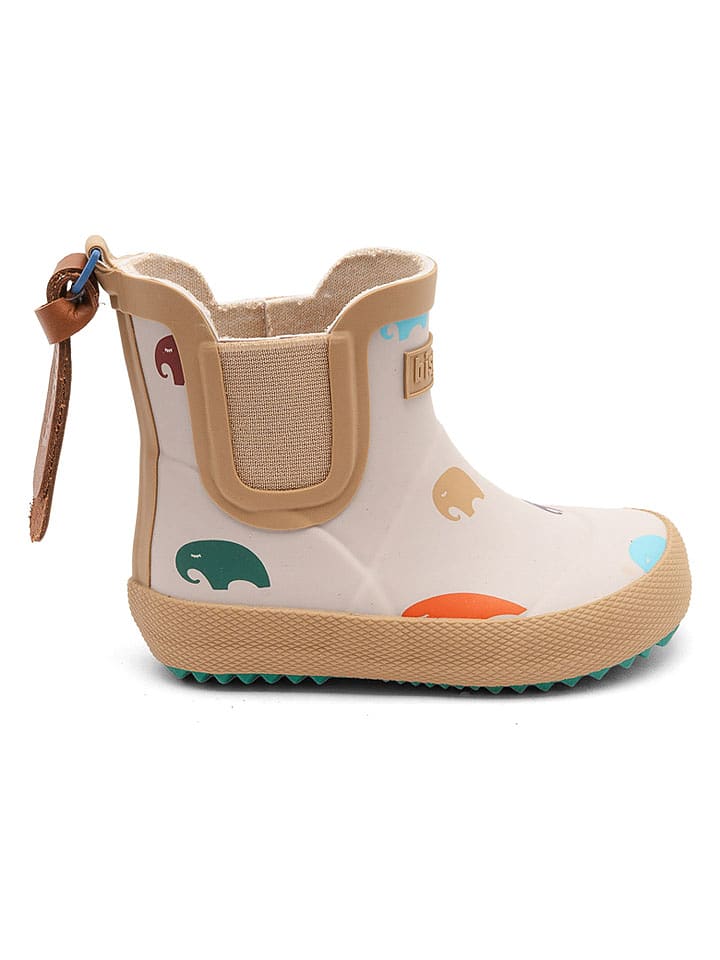 bisgaard Kalosze w kolorze beżowo-białym rozmiar: 25