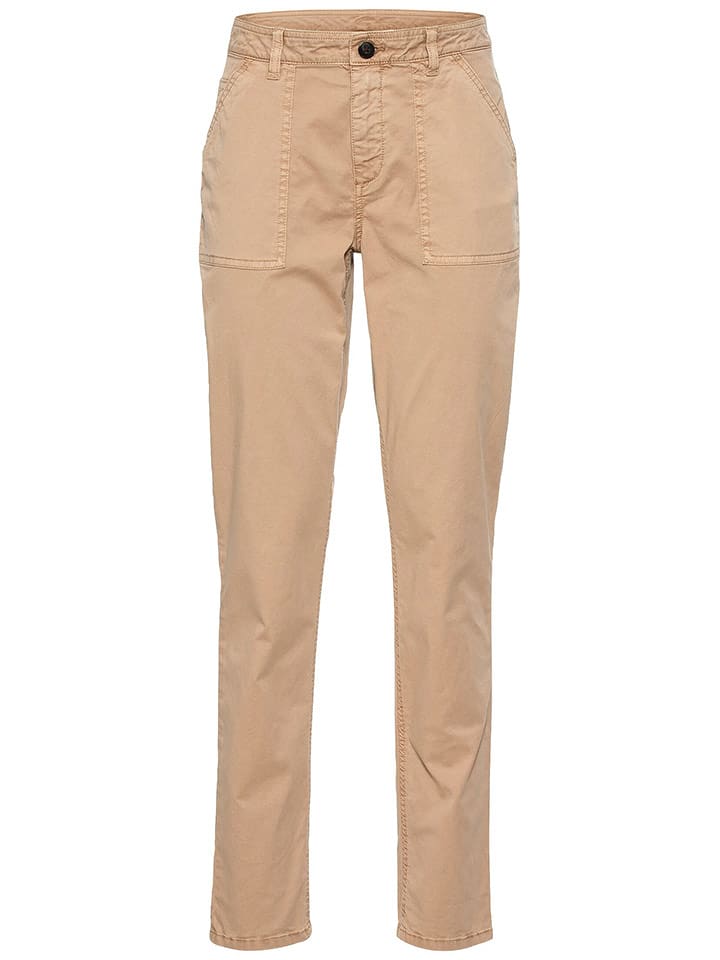 Camel Active Spodnie chino w kolorze beżowym rozmiar: W30/L32